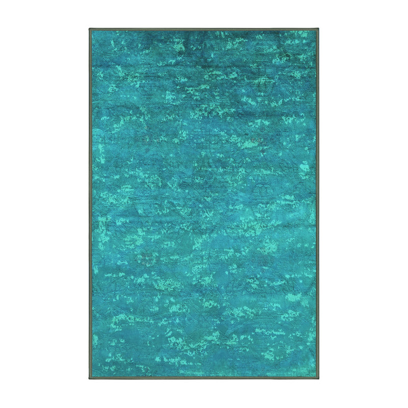 Eumeka Performance Oriental Indoor Rug, Rectangle 8' x 10'