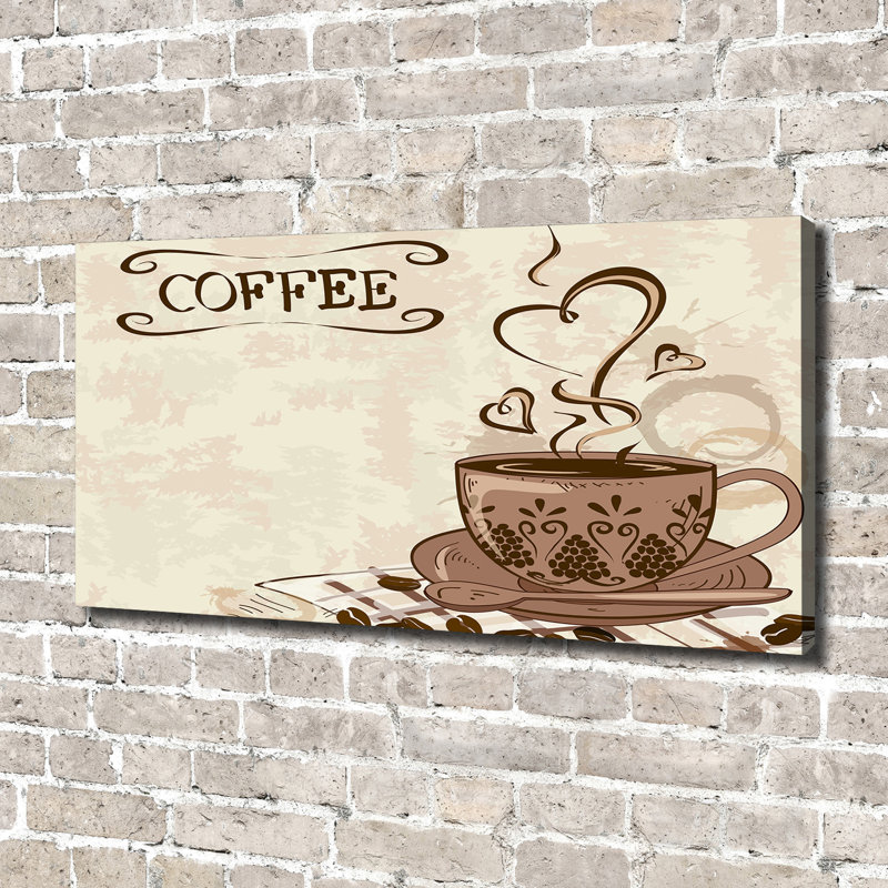 Aromatic Coffee - Wrapped Canvas Print