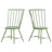 Durga Rustic Pine Frame Concrete Veneer Top Dining Table And Windsor Chairs Set - Stripe Concrete Veneer Top Table And 4 Chairs-1566265791