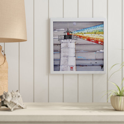 Impression sur toile encadrée en gris