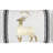 100% Cotton Shell, Polyester Lining, Polyester Pillow Fill Reversible Throw Pillow