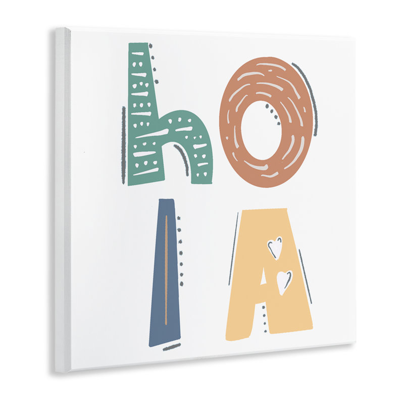 "Hello Playful", art mural espagnol par SD Graphics Studio