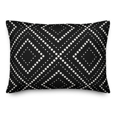  Dotted Diamond Lumbar Pillow