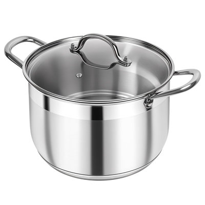 Stainless Steel Stock Pot -Heavy Duty