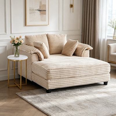 2 Piece Living Room Sets Sofa Bed & End Table