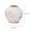 7.36'' Handmade Terracotta Table Vase