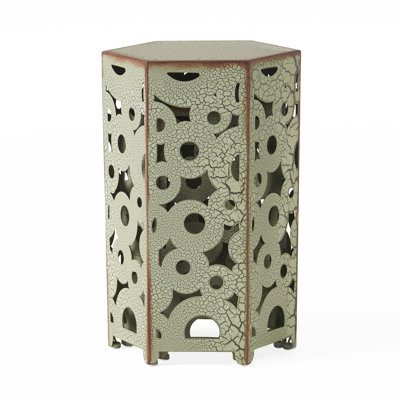 Amelee Iron Top End Table Set