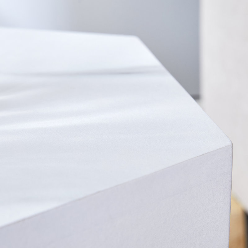 Redéfinissez votre intérieur avec cette table basse en MDF moderne: motifs de texture complexes, design élégant et durable pour améliorer votre espace de vie