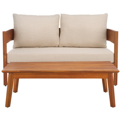 Kaiiden Patio Bench + Table by Latitude Run