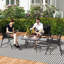 Rectangular 4 - Piece 4 - Person 70Cm L Outdoor Table Set