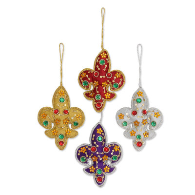4.9'' Handmade Fabric Holiday Shaped Ornament