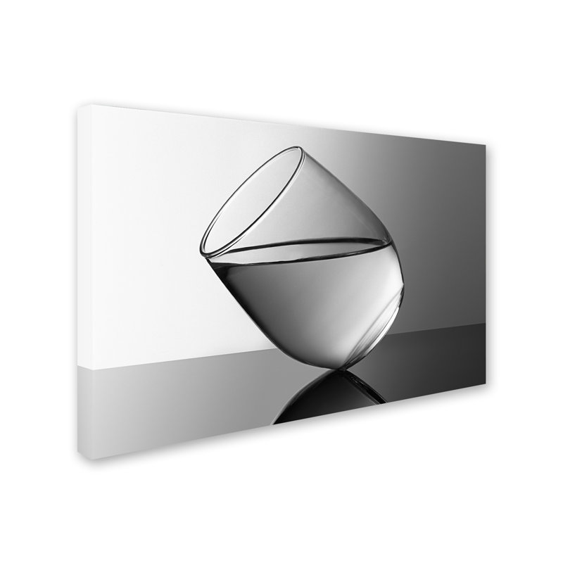 « glass », reproduction d’impression sur toile tendue, H 12 po x l 19 po