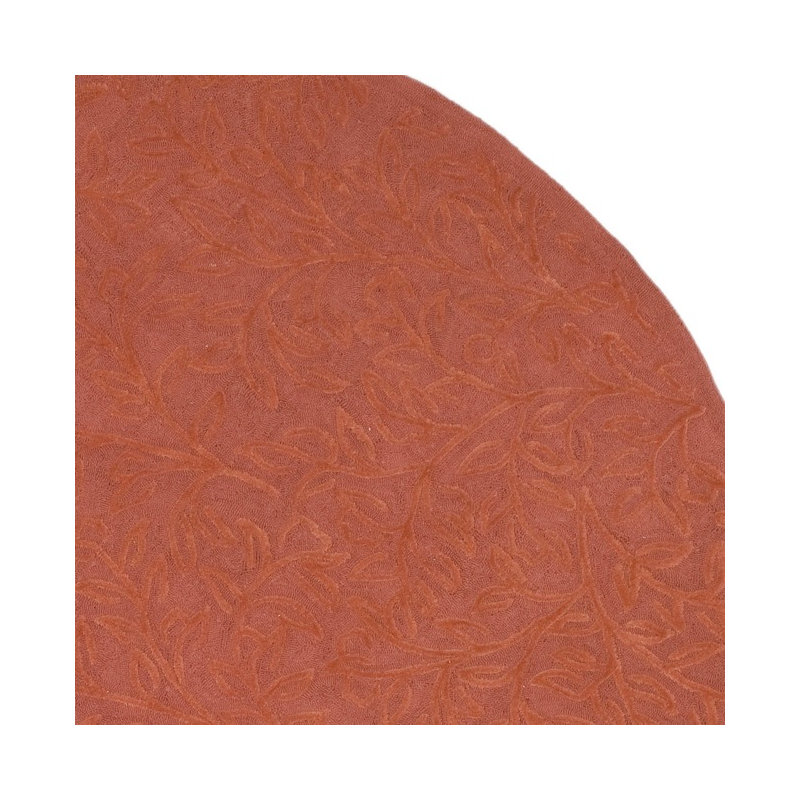 Sprig Martha Stewart Hand Hooked Cotton Rug, Round 6'