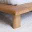 Structure de lit plateforme moderne en bois avec tête de lit murale rembourrée, taille double / grand / très grand / très grand californien, assemblage facile, support de lattes robuste et rebords larges-1876236603