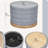  22" Linen Upholstered Round Storage Ottoman with Flush Tray Top-288356439