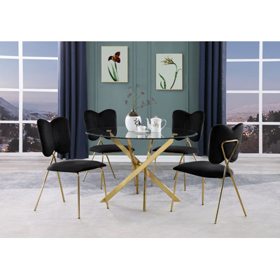 Arianda 4 - Person Four Leg Dining Set