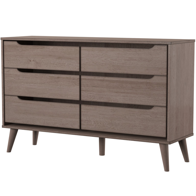 Commode l 6 po Haubrich, Gris
