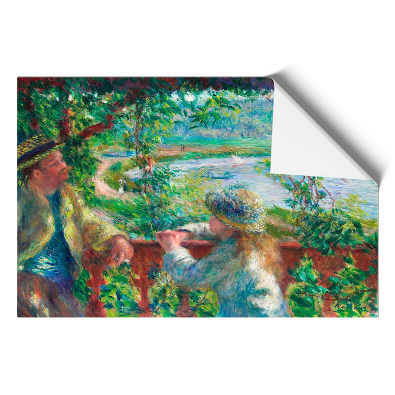Near the Lake by Pierre Auguste Renoir - Frameless Print, 30cm H x 42cm W x 0.1cm D