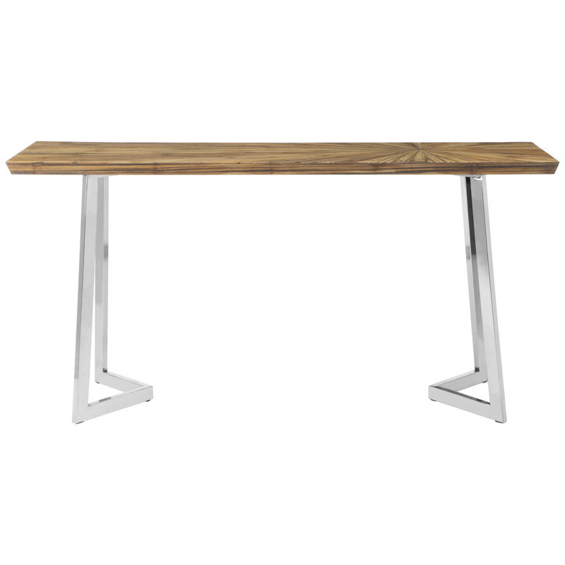 Isma 150cm Solid Wood Top Console Table