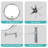 Metal Flat Wall Mirror-2066958918-2066958919