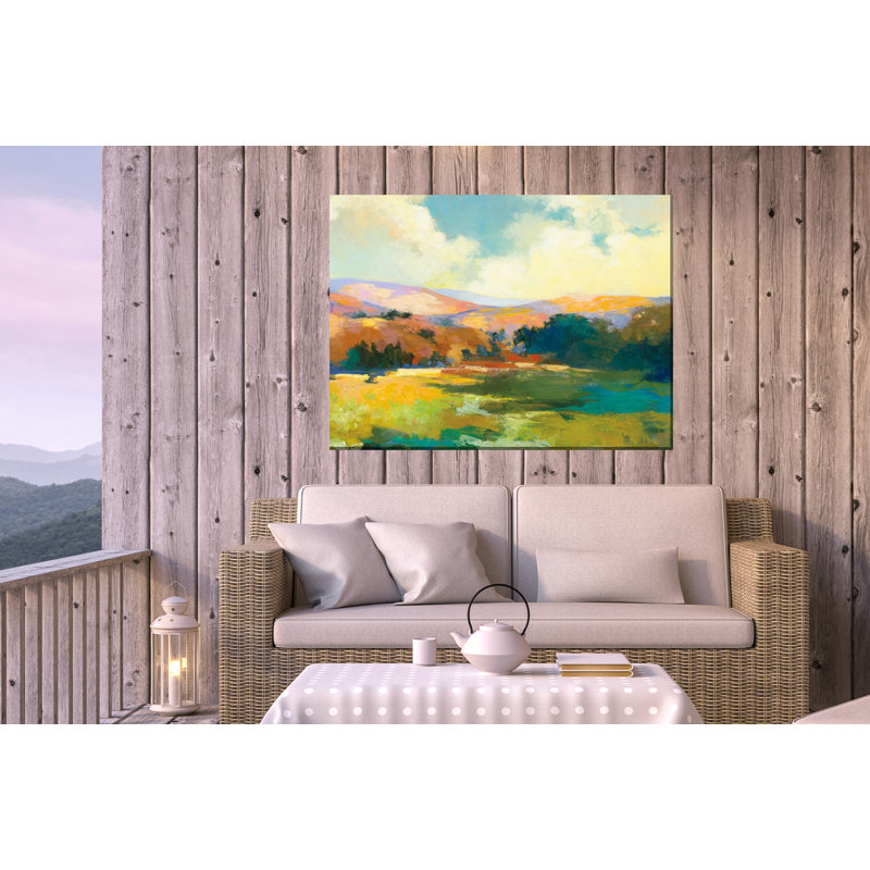 «Exavion Valley of Light», art sur toile d'extérieur