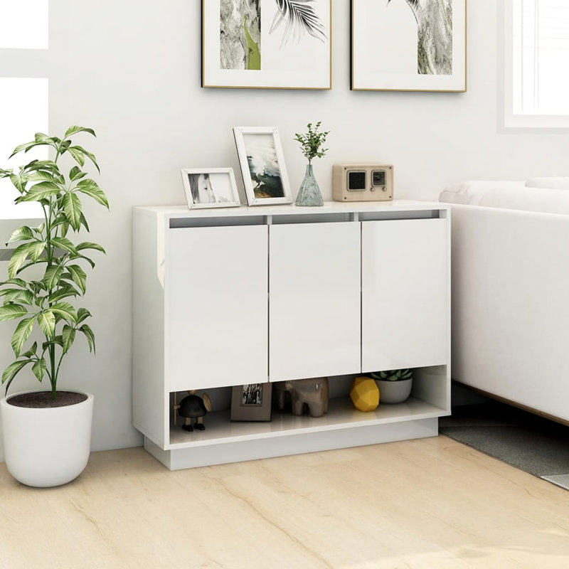 Giarratana 97cm Sideboard, White