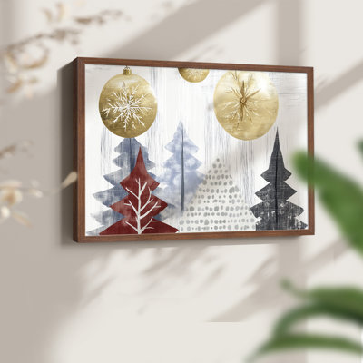 Art de Noël - CXCVII - Impression encadrée - réaménageable