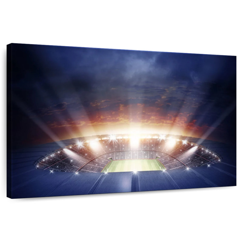 Lumières du stade de football Sireci, H 16 po x l 24 po