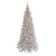 Silver Tinsel Fir Slim Artificial Christmas Tree
