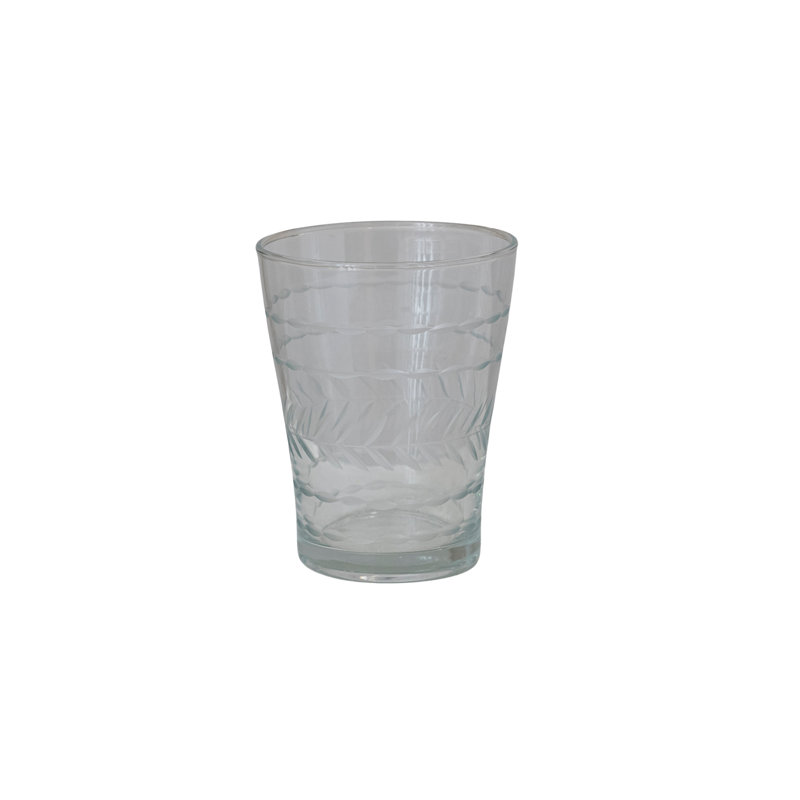 Creative Co-Op Glass Travel Tumbler