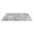 Area Rug, 6 x 9 ft Large Washable Boho Rug, Non-Slip and Tear-Resistant Soft Carpet, Pet & Child Friendly Bohemian Area Rugs, Indoor Mat for Bedroom, Living Room, Kids Room, Entryway, Gray-1201860583