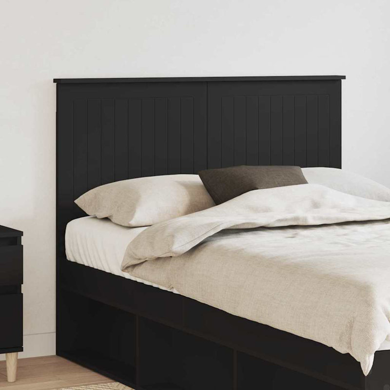 Headboard, EU Double - 135 x 200 cm, Black Oak