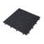Carreaux de terrasse 12 po x 12 po à emboîtement gris en plastique imperméable et anti-dérapant-113414157