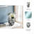 Brayden Studio® Havre Small Grey Glass Vase-106599719