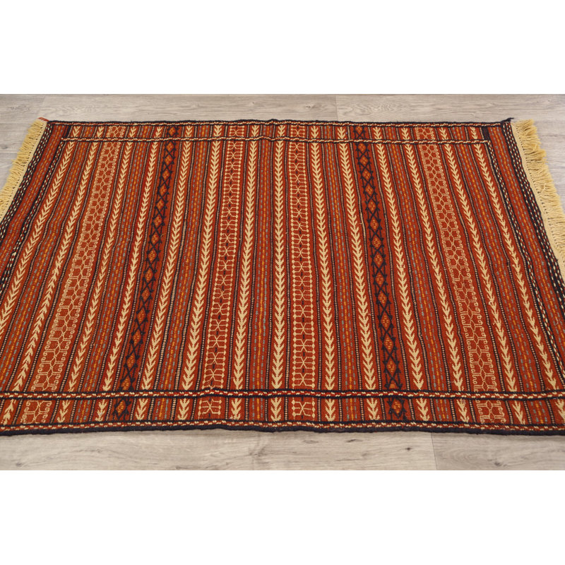 Striped Kilim  Area Rug 3x5