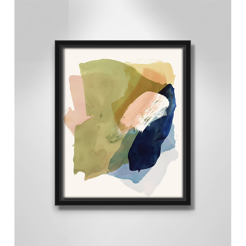 Brush and Whisper II Print by , 11.5" H x 9.5" W, Black Floater