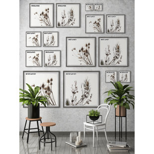 Dried Branches by Marmont Hill - 2 Piece Single Picture Frame Painting Set