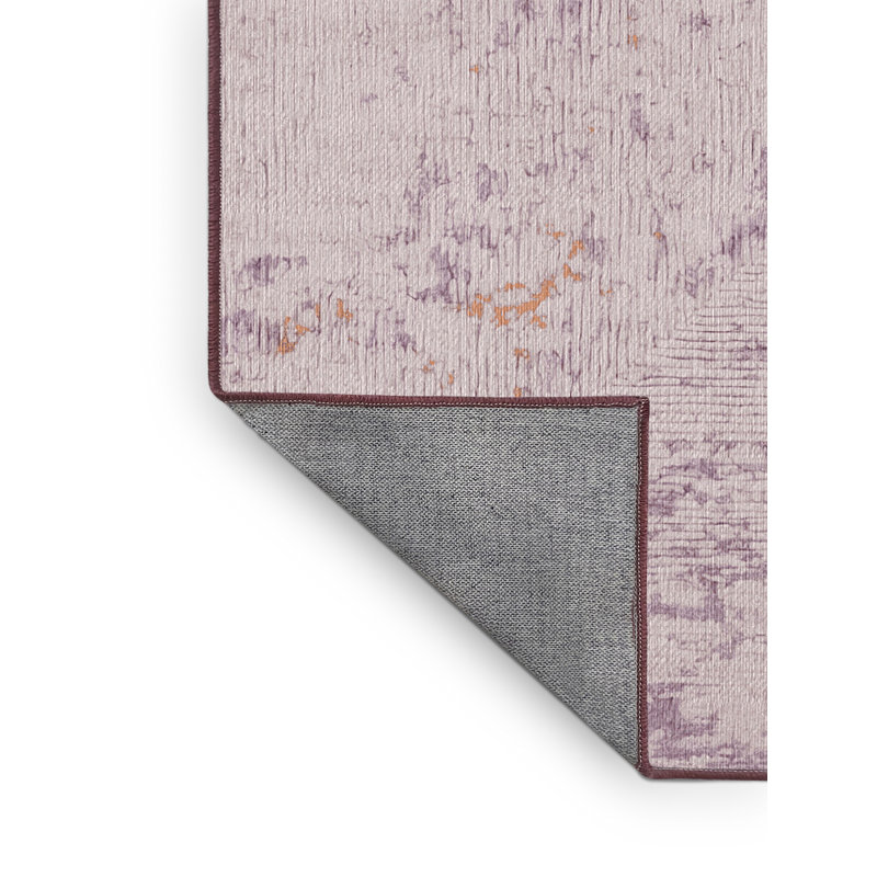 Machine Washable Beige Area Rug, Runner 2' x 5'