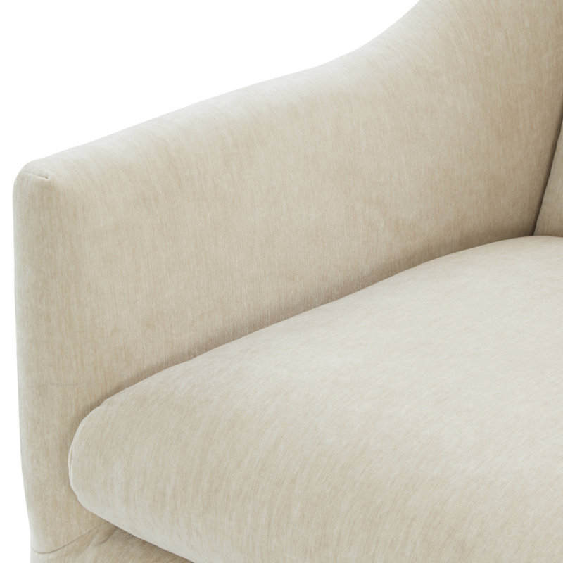 Chaise d'appoint Welch Ludlow, Écru performance tissé