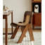 Chaise de salle à manger en forme de C-266643457