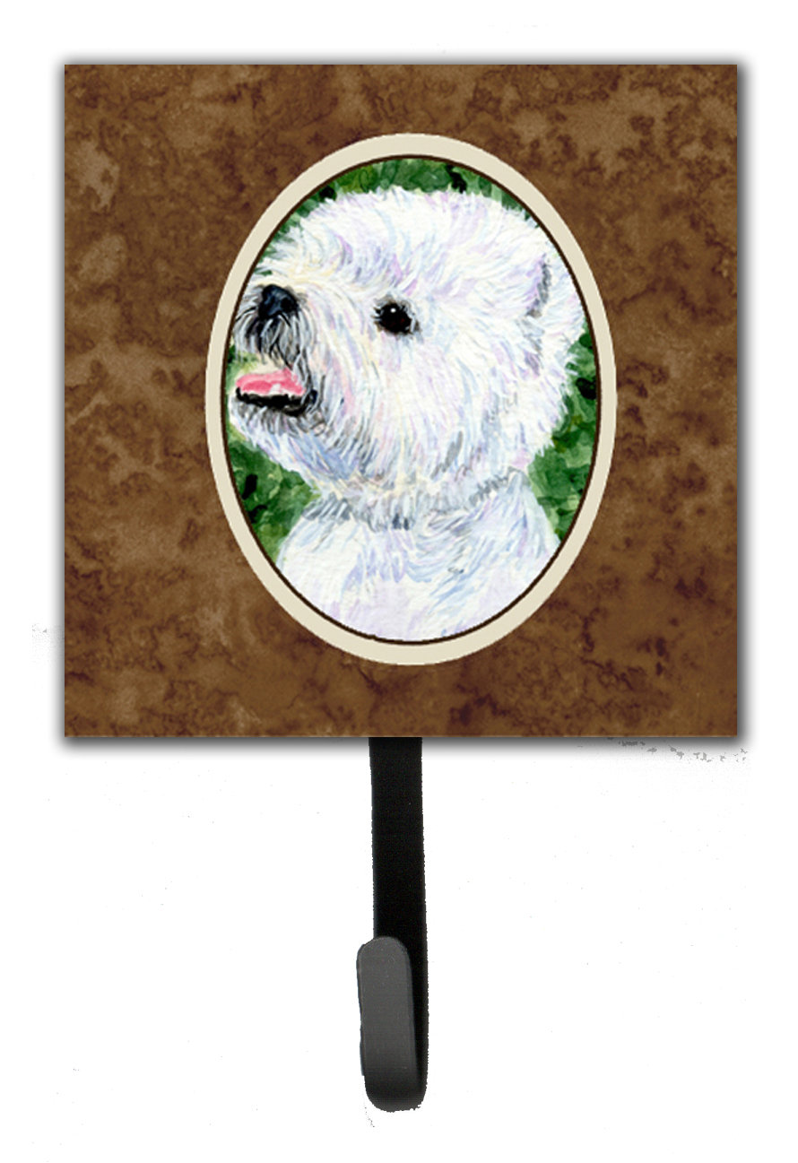Caroline's Treasures Tappetino Assorbipiatti Westie Con Mamma E Vista - 35,6 X 53,3 Cm