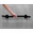 WAVE 24 in. x 1.25 in. Grab Bar, ADA Compliant for Bath and Shower Safety (500 lb. Capacity) in Matte Black-125361710-125361712