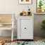 Armoire de rangement multi-fonctions coulissante avec roulettes pour un rangement efficace du garde-manger