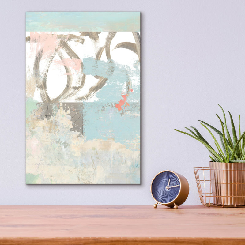 «Sea Whispers No 1» par Suzanne Nicoll, H 16 po x l 12 po x P 0,13 po