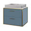 Aquaplane 22'' L Bathroom Sink-642754353