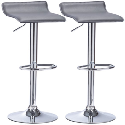 Barhocker Barstuhl Tresenhocker Kunstleder Gepolstert (2Er Set)