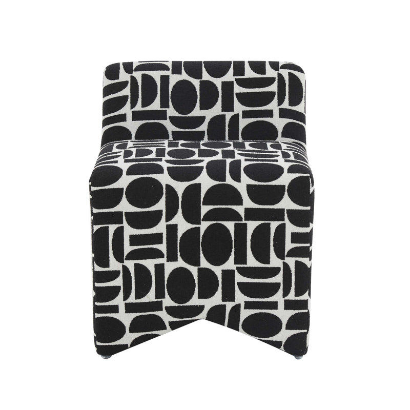 Chalkhill Accent Stool, Black