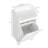 31" Tilt Out Bathroom Cabinet, White, Laundry Hamper, Extra Storage, Maximize Unused Corners, Stable Build Hamper 31", White Organizer, Added Space,