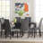 Cox 6 - Person Four Leg Dining Set-21292143