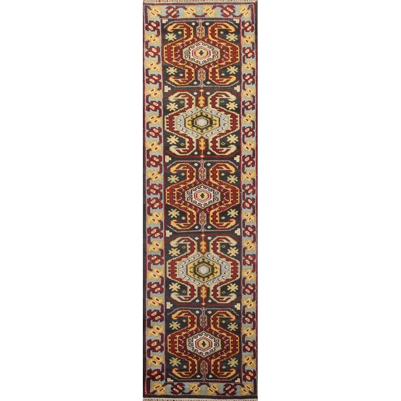Tapis de couloir géométrique 2 x 10
